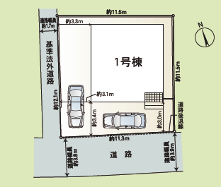 福井市板垣３丁目の新築戸建 内観