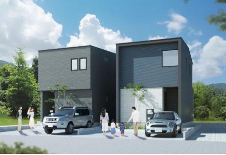 福井市二の宮３丁目の新築戸建 外観
