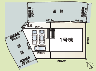 坂井市春江町正蓮花の新築戸建 内観