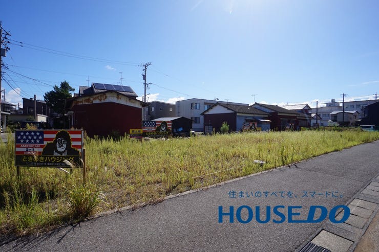 福井市北四ツ居町の土地 外観