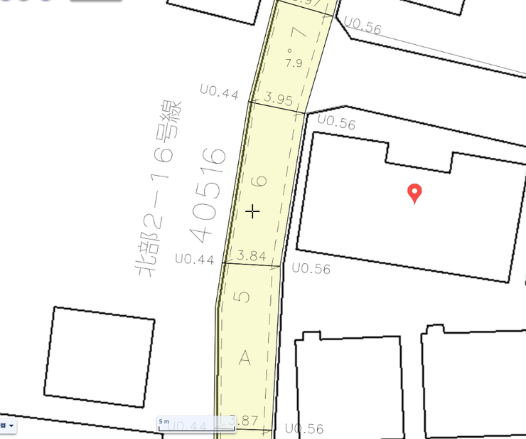 福井市高木町の土地 内観