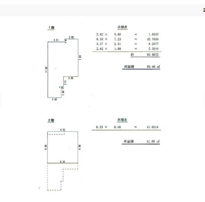 福井市花月１丁目の土地 内観