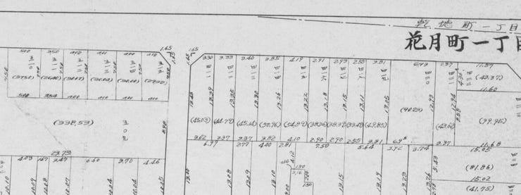 福井市花月１丁目の土地 内観