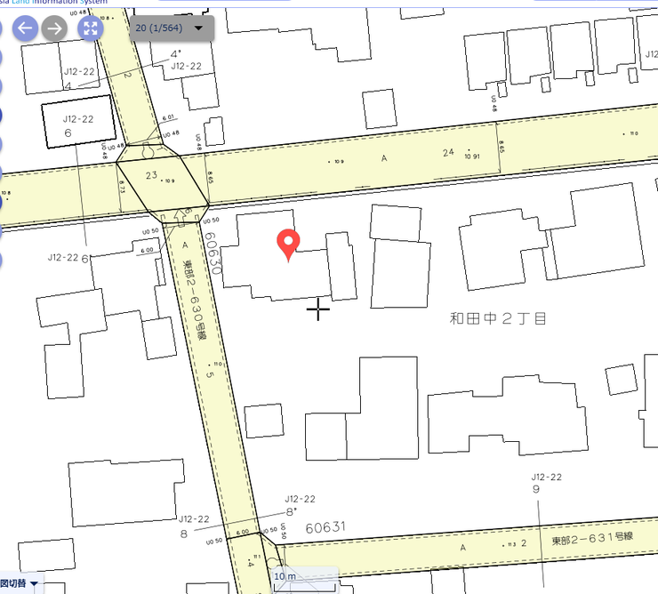 福井市和田中２丁目の土地 内観