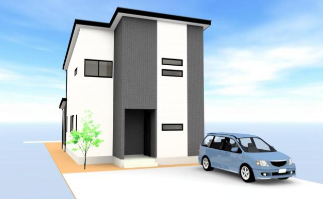 坂井市春江町中筋の新築戸建 外観