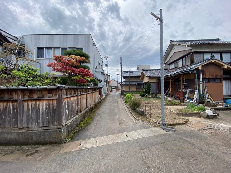 越前市粟田部町の土地 内観