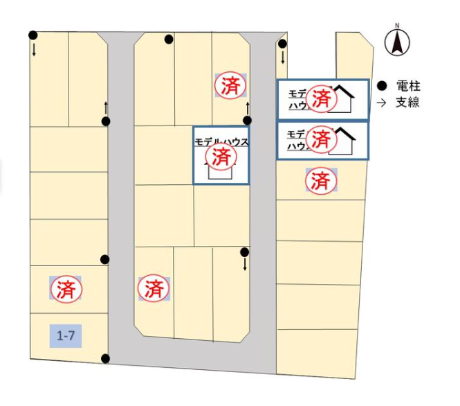 福井市二の宮２丁目の土地 内観