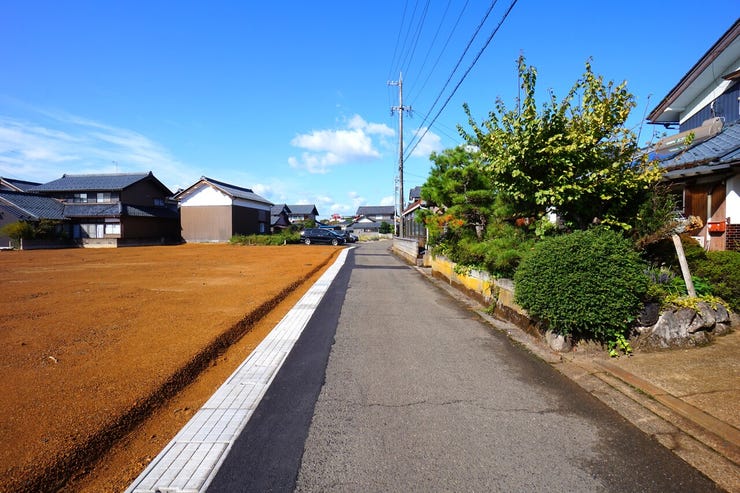 鯖江市五郎丸町の土地 内観