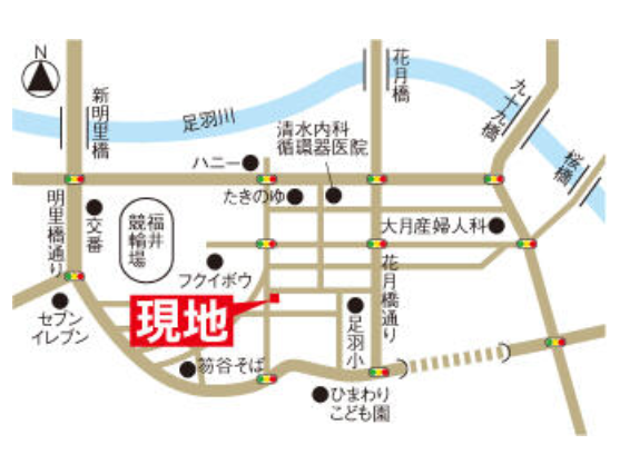 福井市足羽３丁目の新築戸建 内観