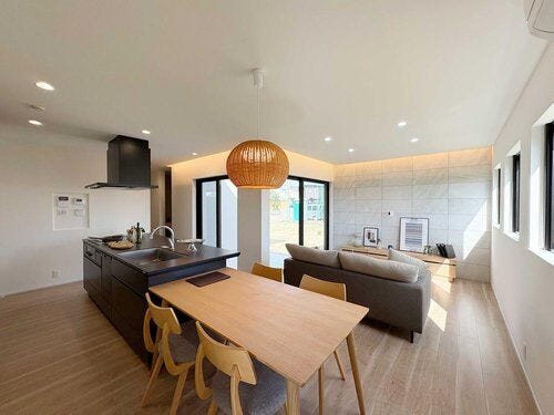 福井市栗森２丁目の新築戸建 内観