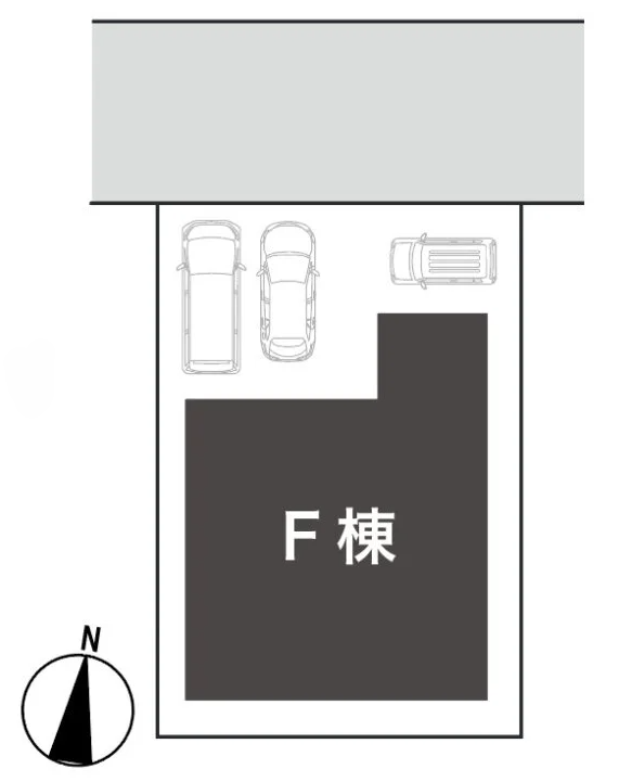 福井市栗森２丁目の新築戸建 内観