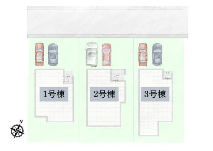 福井市上森田２丁目の新築戸建 内観
