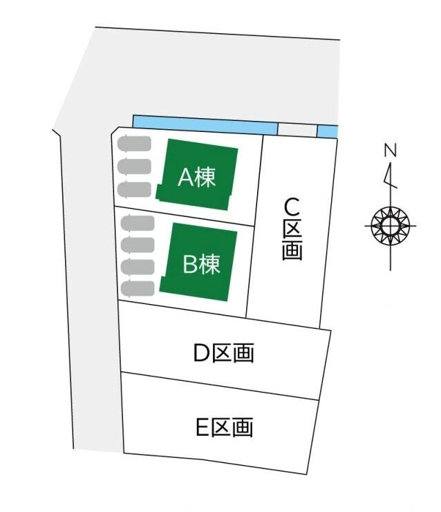 福井市和田中２丁目の新築戸建 内観