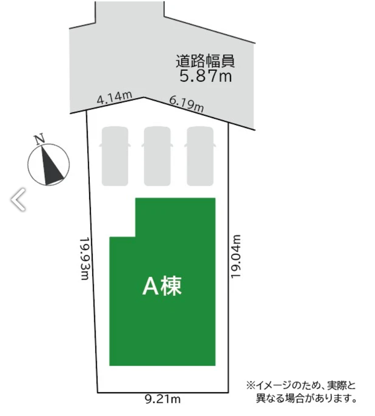 坂井市春江町江留下宇和江の新築戸建 内観