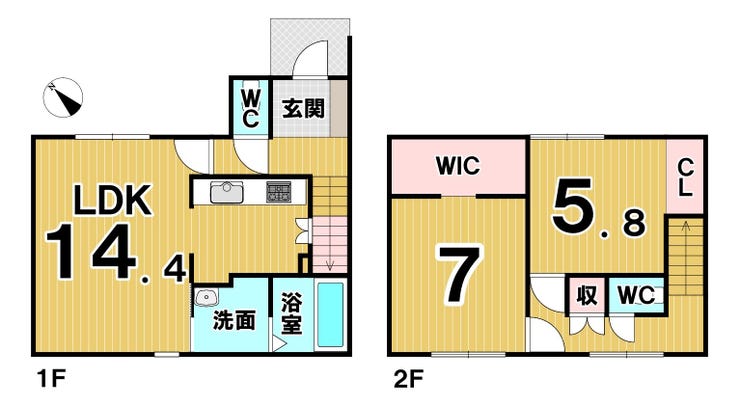 城東３丁目　新築戸建 間取り