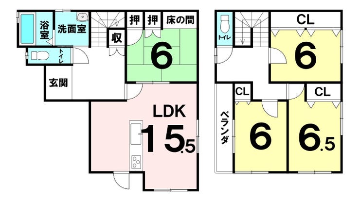 福井市花堂北１丁目の中古戸建