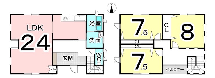 福井市中角町の中古戸建