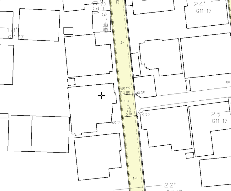 福井市幾久町の土地 内観